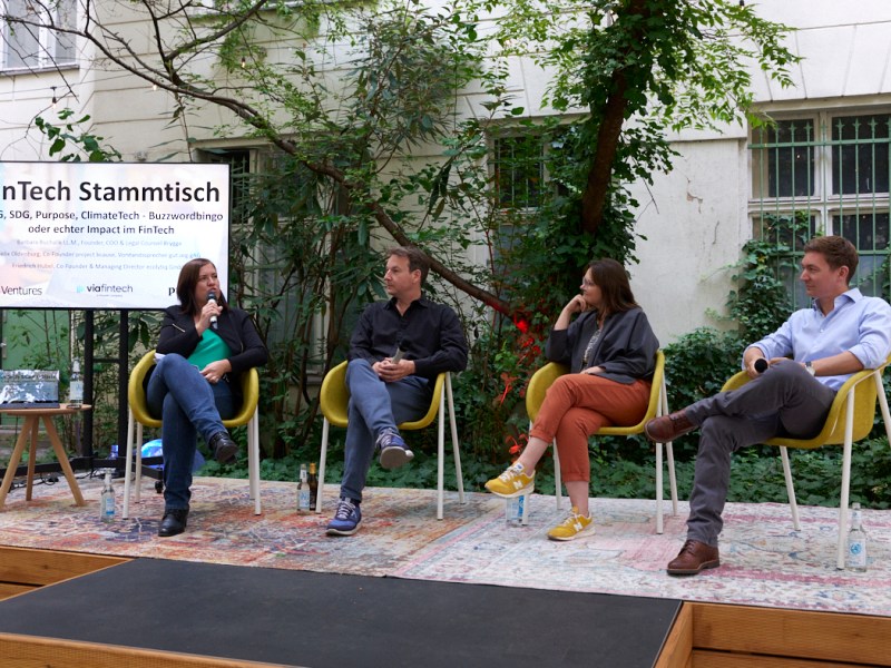 Die Bilder des Abends “ESG, SDG, Purpose, ClimateTech – Buzzwordbingo oder echter Impact im FinTech” am&nbsp;06.07.2022