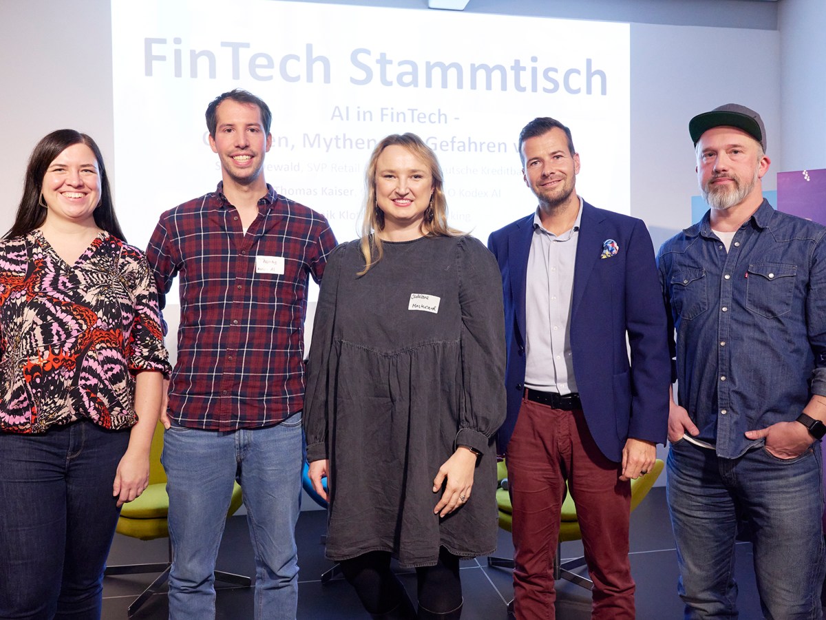 Die Bilder des Abends “AI in FinTech – Chancen, Mythen und Gefahren künstlicher Intelligenz in der Finanzwirtschaft“ am&nbsp;06.11.2023
